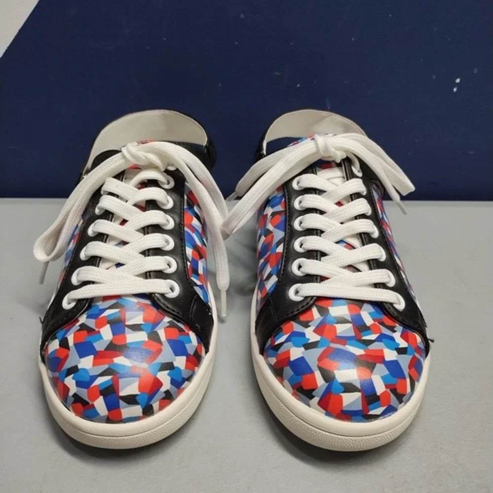 Circus By Sam Edelman Murray Shoes Womens US 7.5M Multi Playful Prints Lace Up‎